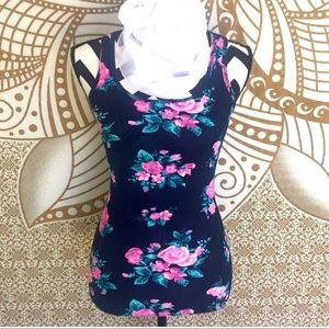 Floral Racerback Tank